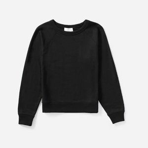 Everlane - lightweight french terry crew